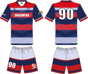 China Custom Sublimation Football Jersey Design Factory