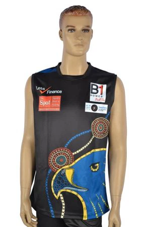 La sublimación personalizados mujeres Rugby AFL Jersey, España fútbol puente / Jersey de fútbol AFL