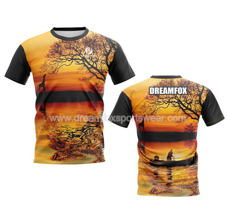 Camiseta extragrande de sublimación para hombres